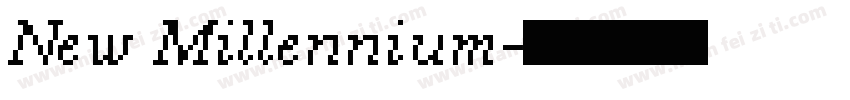 New Millennium字体转换